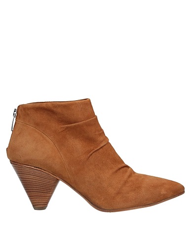 JANET & JANET Ankle boot Camel Leather