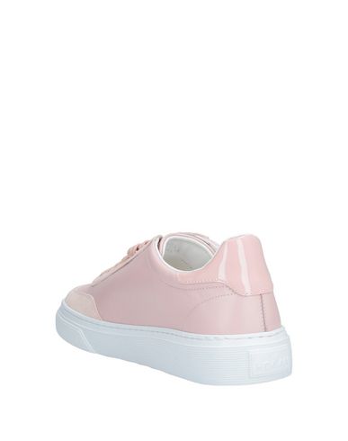 Shop Hogan Woman Sneakers Pink Size 7.5 Leather