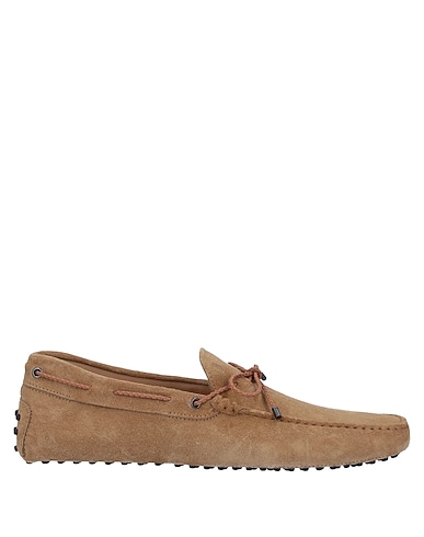 TOD'S モカシン ベージュ 革