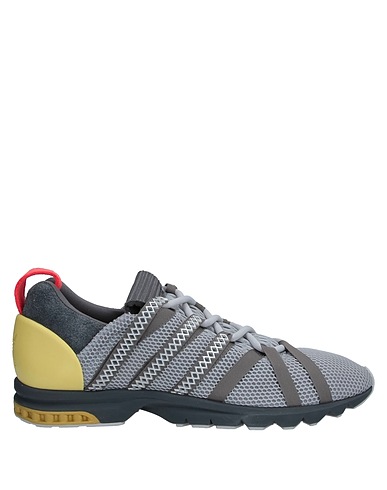ADIDAS ORIGINALS Sneakers Grey Textile fibres, Soft Leather