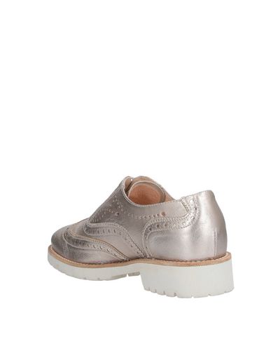 Nero Giardini Lace-up Shoes In Platinum