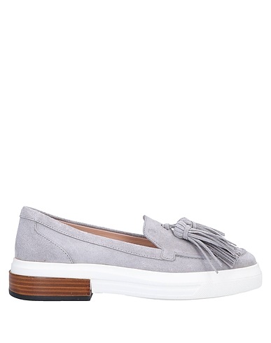 TOD'S Loafers Light grey Leather