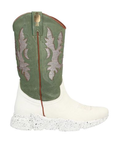 Texas Robot Ankle Boot In Military Green