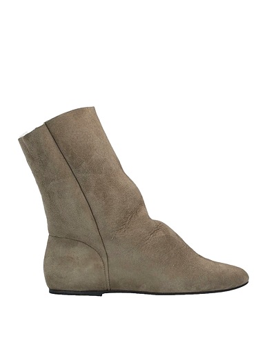 ISABEL MARANT Stiefelette Khaki Schafleder