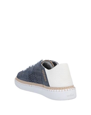 Shop Hogan Woman Sneakers Blue Size 6 Leather