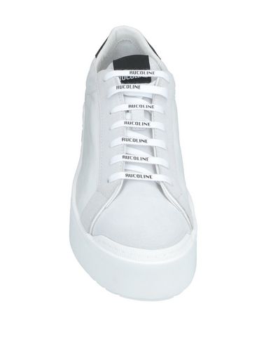 Shop Ruco Line Rucoline Woman Sneakers White Size 6 Soft Leather, Textile Fibers