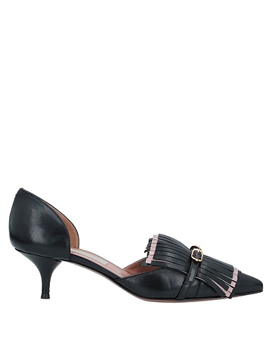 L' AUTRE CHOSE Pumps Schwarz Leder