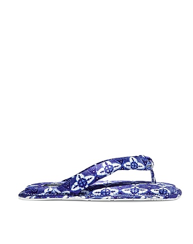 PEDRO GARCÍA Flip flops Blue Textile fibers