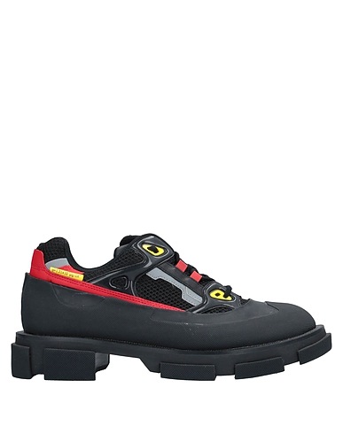 BOTH Sneakers Black Soft Leather, Other Fibres, Textile fibres