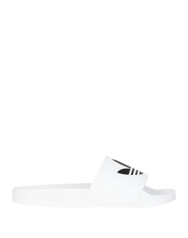 Adidas Originals White Adilette Lite Pool Slides In White