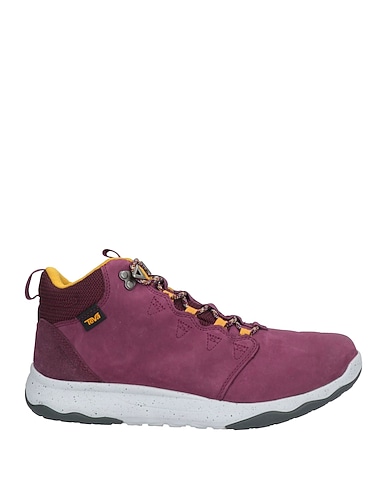 TEVA Stivaletti Prugna Pelle, Fibre tessili