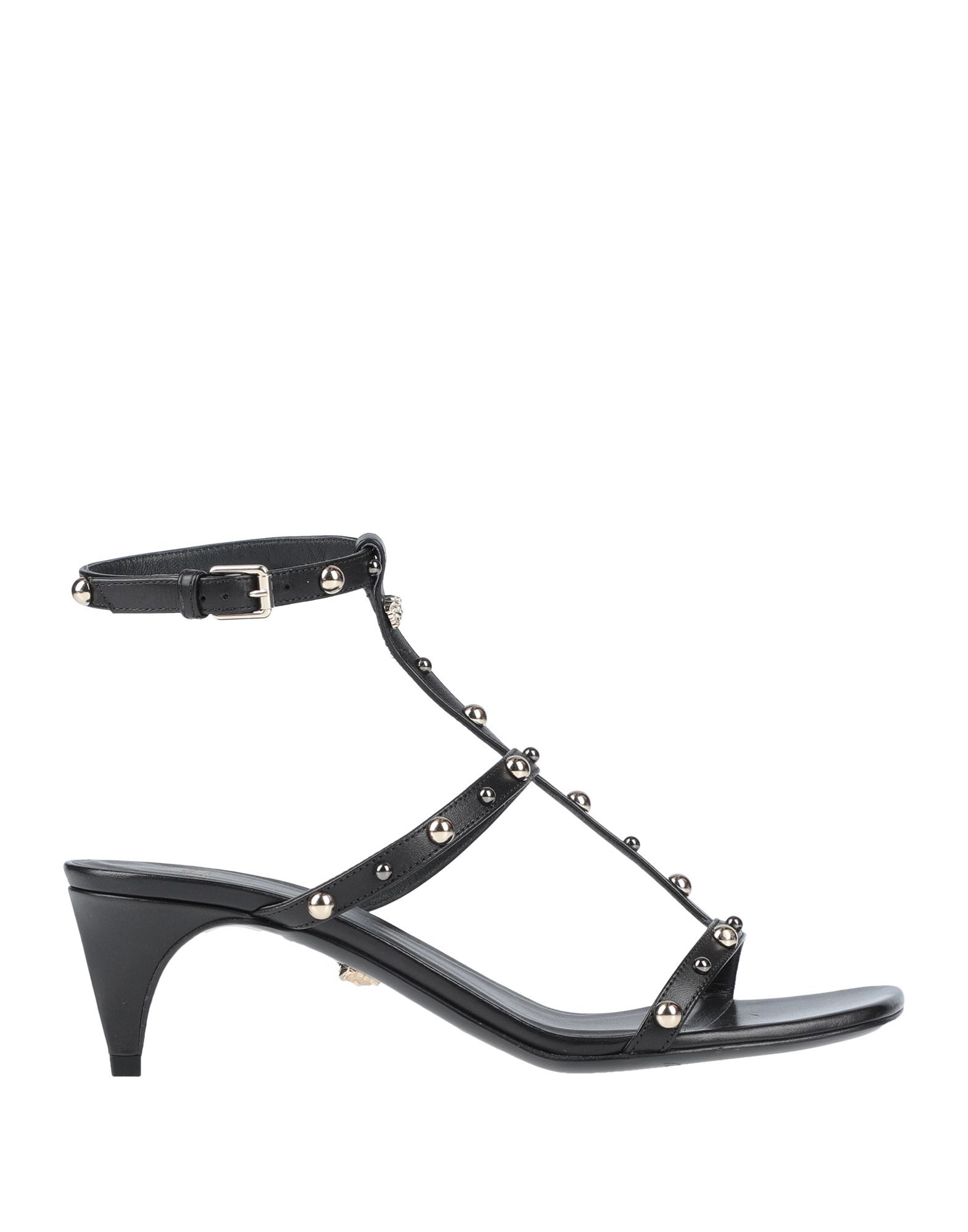 white versace sandals