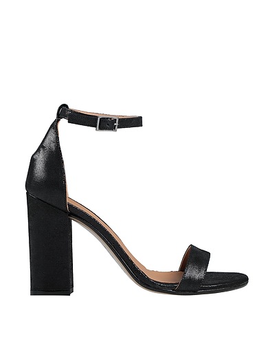 SILVIAN HEACH Sandals Black Soft Leather