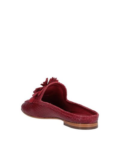 Cafènoir Woman Mules & Clogs Brick Size 6 Leather In Red