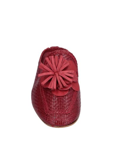 Cafènoir Woman Mules & Clogs Brick Size 6 Leather In Red