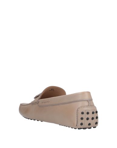 Tod's Man Loafers Sand Size 7 Soft Leather In Beige