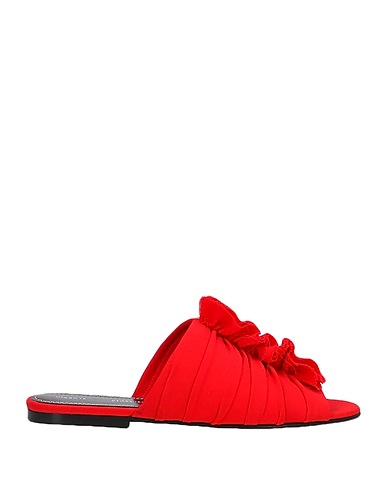 PROENZA SCHOULER Sandali Rosso Fibre tessili
