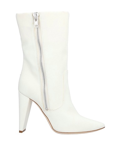PHILOSOPHY di LORENZO SERAFINI Ankle boot White Textile fibers