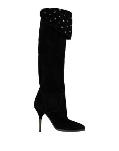 Shop Philosophy Di Lorenzo Serafini Woman Boot Black Size 8 Soft Leather, Elastic Fibres