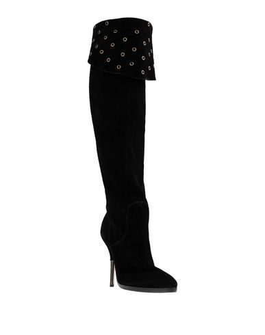 Shop Philosophy Di Lorenzo Serafini Woman Boot Black Size 8 Soft Leather, Elastic Fibres