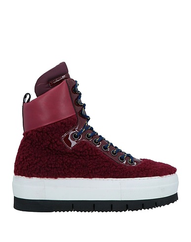 PHILIPPE MODEL Ankle boot Burgundy Shearling