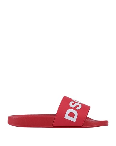 DSQUARED2 Sandals Red Rubber