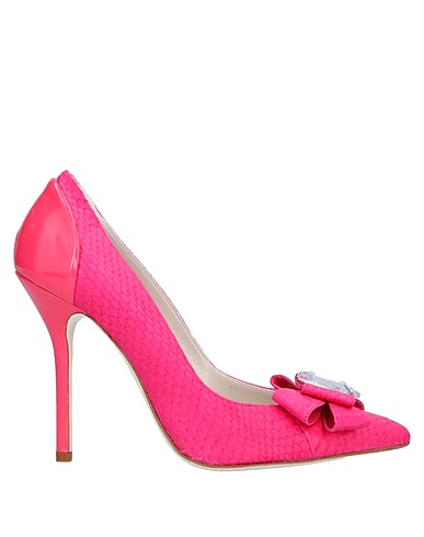 FRANCESCA BELLAVITA Court Pink Python skin, Leather