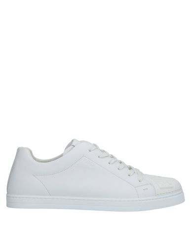 Fendi Crisscross Ff Straps Slip-on Sneakers In White