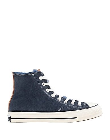 CONVERSE Sneakers CHUCK 70 HI  Blau Leder
