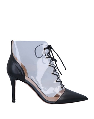 GIANVITO ROSSI Stiefelette Schwarz Kalbsleder