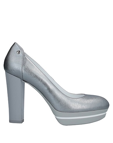 HOGAN Pump Grey Leather