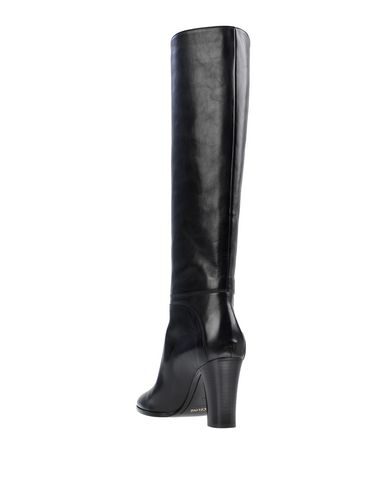 Celine Knee Boots In Black