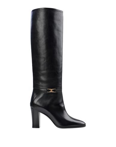 CELINE CELINE WOMAN KNEE BOOTS BLACK SIZE 10 CALFSKIN,11843029ER 15