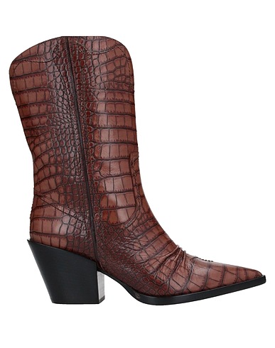 DOROTHEE SCHUMACHER Ankle boot Dark brown Soft Leather
