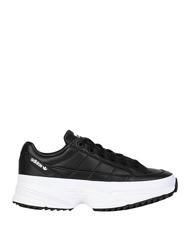 ADIDAS ORIGINALS Sneakers KIELLOR Black Soft Leather, Textile fibres