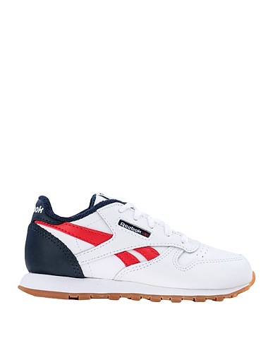 REEBOK Sneakers CLASSIC LEATHER     
 White Leather, Textile fibres