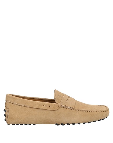 TOD'S Mokassins Khaki Leder