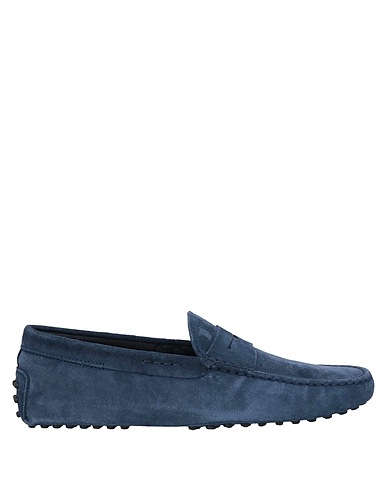 TOD'S Loafers Midnight blue Leather