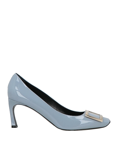 ROGER VIVIER Pumps Blei Leder