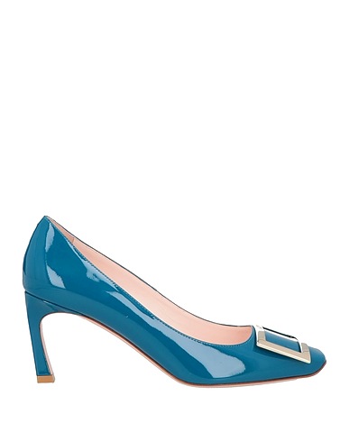ROGER VIVIER Court Deep teal Leather
