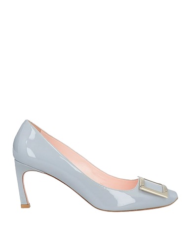 ROGER VIVIER Court Light grey Leather