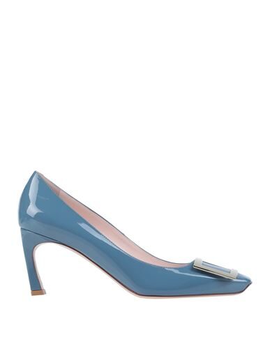 Roger Vivier Pumps In Slate Blue