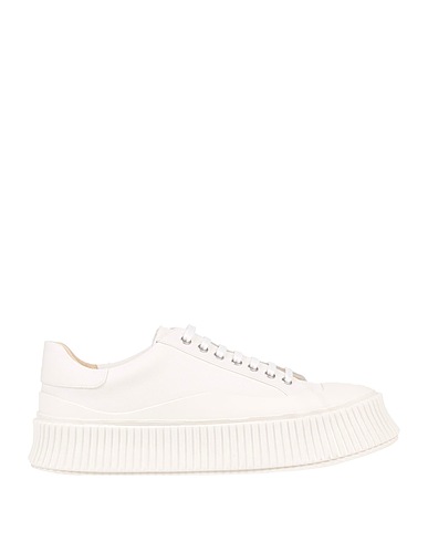 JIL SANDER Sneakers White Textile fibres