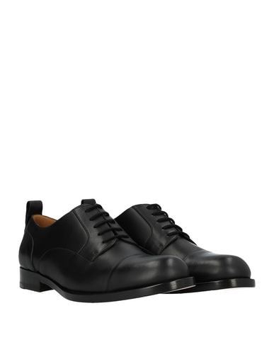 Valentino Garavani Woman Lace-up Shoes Black Size 8 Soft Leather In Black