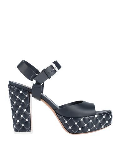 Valentino Garavani Sandals In Dark Blue