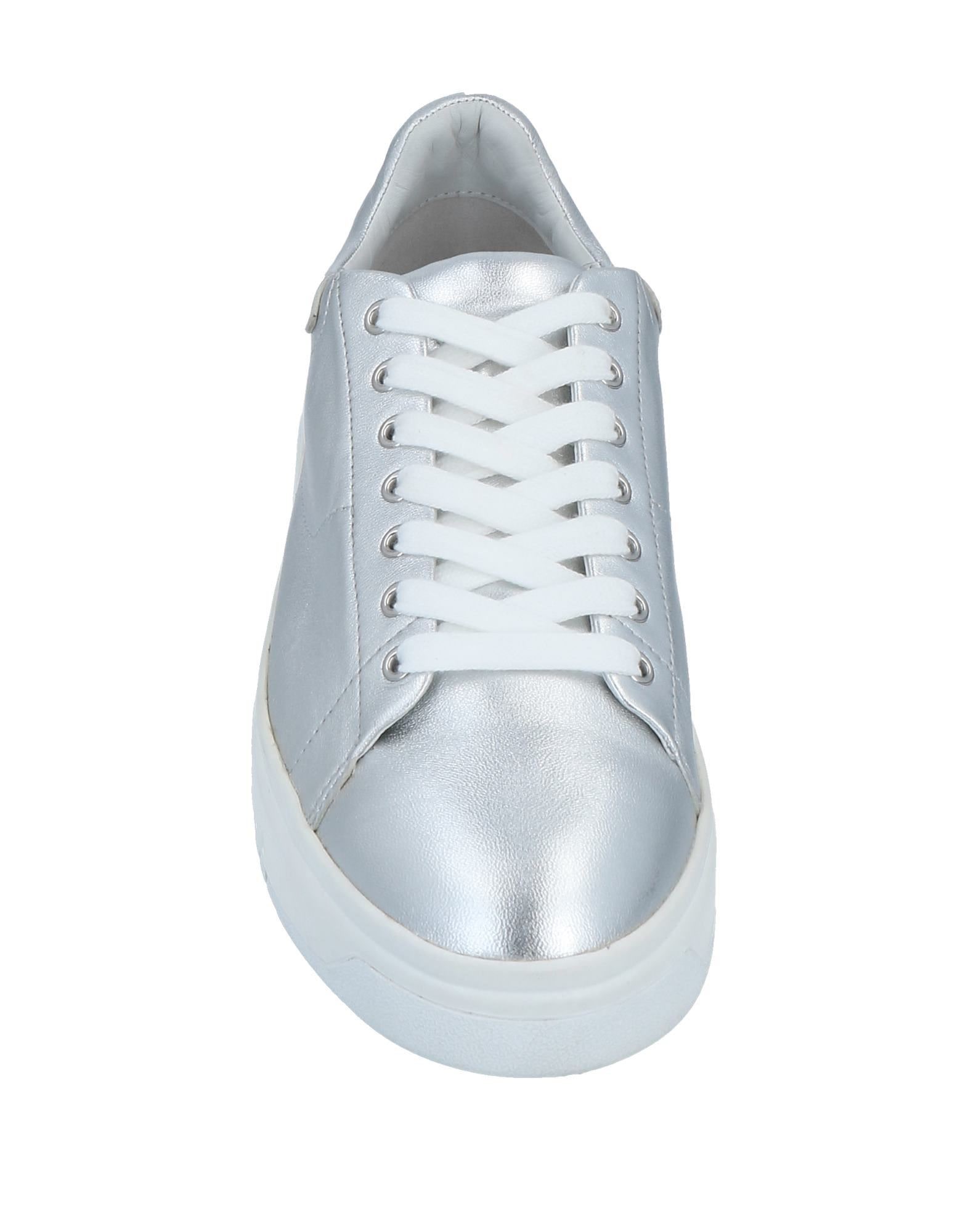 EMPORIO ARMANI グレー レザー スニーカー 26センチ 350711250_1.jpg