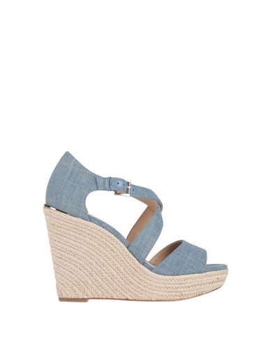 michael kors wedges blue Cheaper Than 