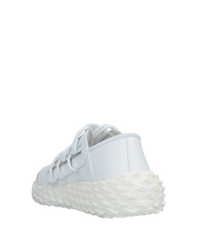 Shop Giuseppe Zanotti Woman Sneakers White Size 5 Soft Leather, Textile Fibers