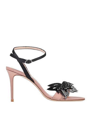 ROBERTO FESTA Sandals Blush Textile fibres