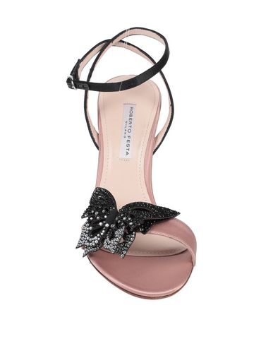 ROBERTO FESTA ROBERTO FESTA WOMAN SANDALS BLUSH SIZE 7 TEXTILE FIBERS 11847926OT 13